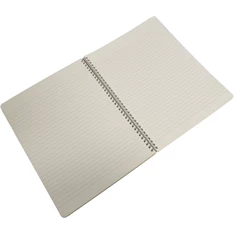 Fabriano Ecoqua A4 70lapos sötétzöld vonalas spirálfüzet Fabriano Ecoqua A4 70lapos sötétzöld vonalas spirálfüzet