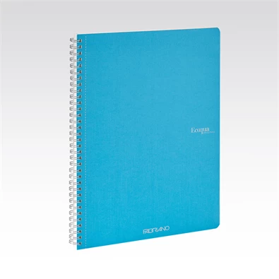 Fabriano Ecoqua A4 70lapos türkiz sima spirálfüzet Fabriano Ecoqua A4 70lapos türkiz sima spirálfüzet