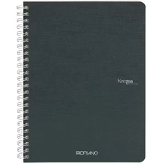 Fabriano Ecoqua A5 70lapos sötétzöld kockás spirálfüzet Fabriano Ecoqua A5 70lapos sötétzöld kockás spirálfüzet