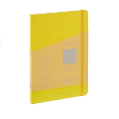Fabriano Ecoqua Plus A5 80 lapos sárga vonalas notesz Fabriano Ecoqua Plus A5 80 lapos sárga vonalas notesz