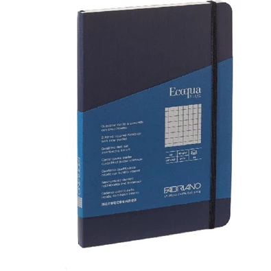 Fabriano Ecoqua Plus A5 80 lapos sötétkék kockás notesz Fabriano Ecoqua Plus A5 80 lapos sötétkék kockás notesz