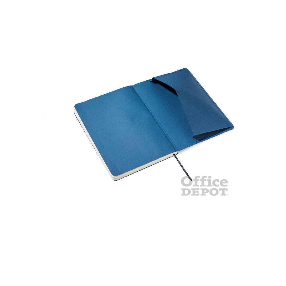 Fabriano Ecoqua Plus A5 80 lapos sötétkék vonalas notesz