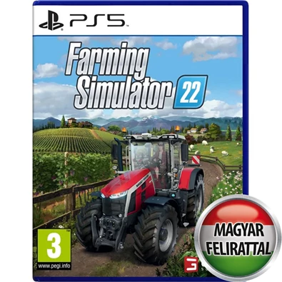 Farming Simulator 22 PS5 játékszoftver Farming Simulator 22 PS5 játékszoftver