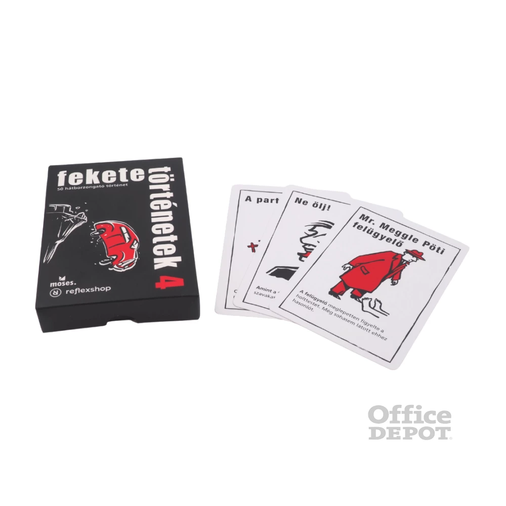 Fekete történetek : 4 logisztori rejtvények