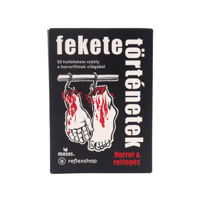Fekete történetek: horror & rettegés logisztori rejtvények Fekete történetek: horror & rettegés logisztori rejtvények