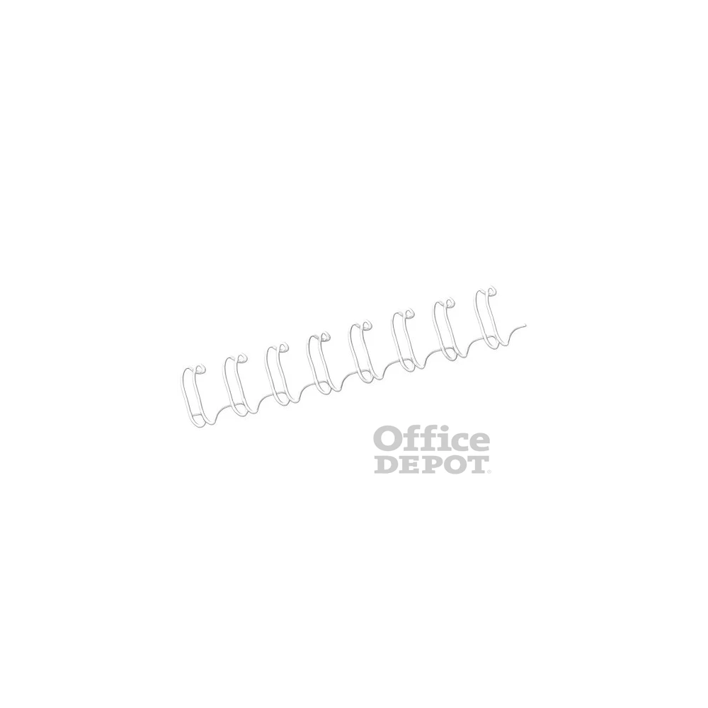Fellowes 10 mm 51-80 laphoz fehér fémspirál