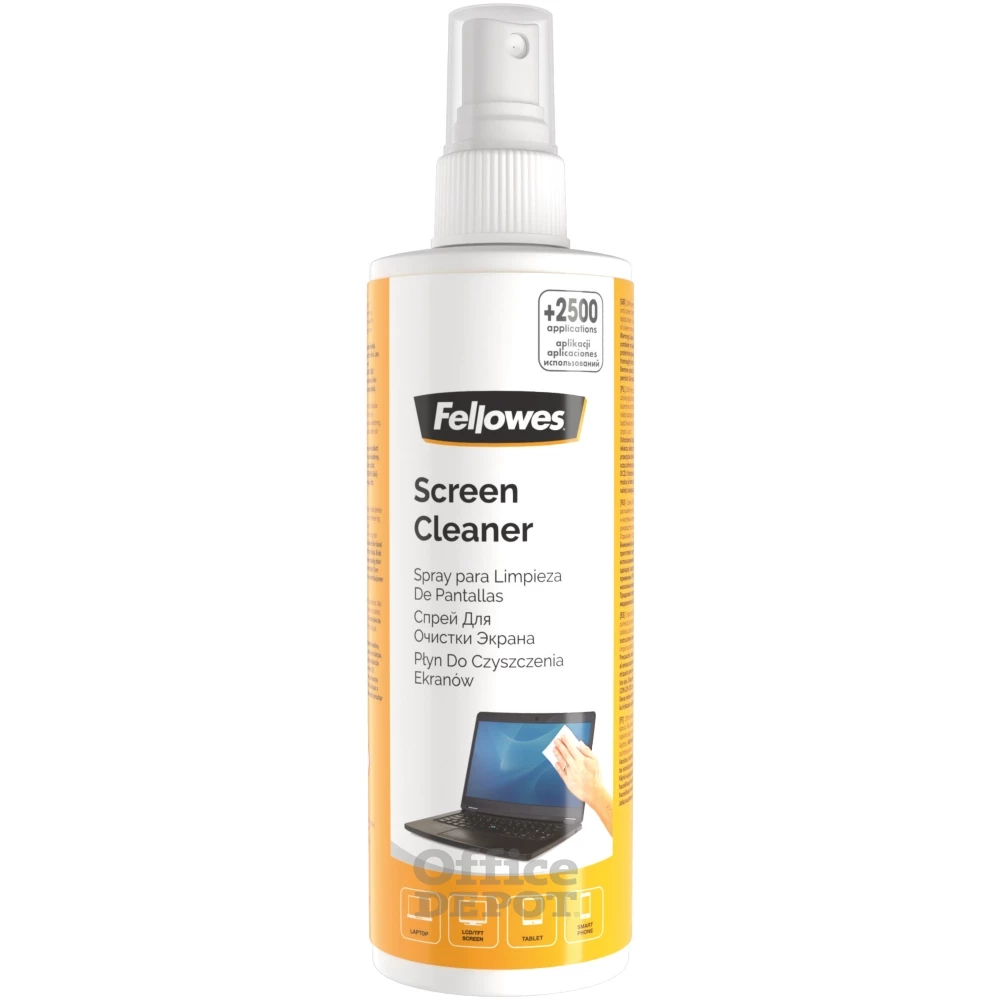 Fellowes 250ml pumpás képernyőtisztító folyadék