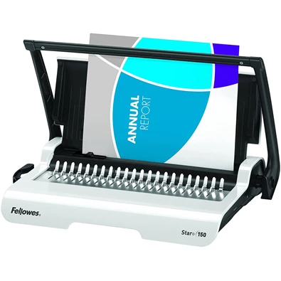 Fellowes 5627501 Star+ műanyag spirálkötéshez manuális 150 lapos spirálozógép Fellowes 5627501 Star+ műanyag spirálkötéshez manuális 150 lapos spirálozógép