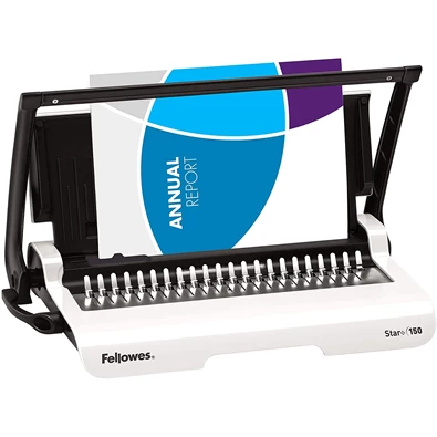 Fellowes 5627501 Star+ műanyag spirálkötéshez manuális 150 lapos spirálozógép Fellowes 5627501 Star+ műanyag spirálkötéshez manuális 150 lapos spirálozógép