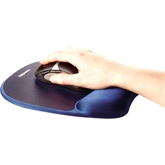 Fellowes 9172801 Memory Foam habtöltésű csuklótámaszos zafírkék egérpad Fellowes 9172801 Memory Foam habtöltésű csuklótámaszos zafírkék egérpad