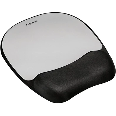 Fellowes 9175801 Memory Foam habtöltésű csuklótámaszos szürke egérpad Fellowes 9175801 Memory Foam habtöltésű csuklótámaszos szürke egérpad