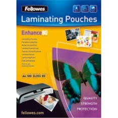 Fellowes A3 80 mikron 25db/cs fényes lamináló fólia Fellowes A3 80 mikron 25db/cs fényes lamináló fólia