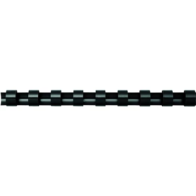 Apex 10mm 100db-os 41-55lapos fekete műanyag spirál Apex 10mm 100db-os 41-55lapos fekete műanyag spirál