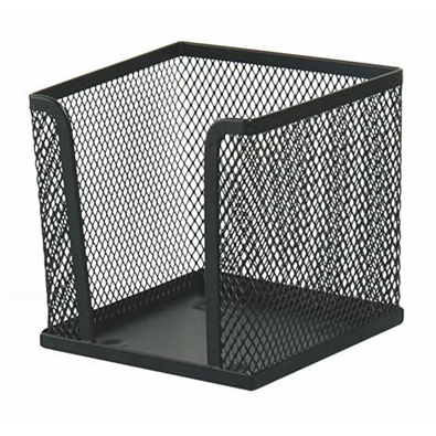 Fémhálós fekete blokktartó Fémhálós fekete blokktartó