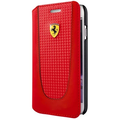 Ferrari SF Pit Stop iPhone 7 Plus piros kinyitható tok Ferrari SF Pit Stop iPhone 7 Plus piros kinyitható tok