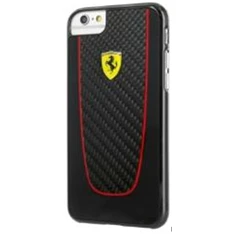 Ferrari SF Pit Stop iPhone 7 fekete valódi karbon hátlap Ferrari SF Pit Stop iPhone 7 fekete valódi karbon hátlap