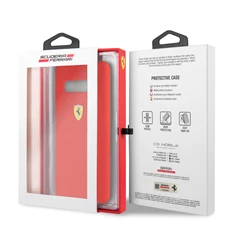 Ferrari Samsung S10 Plus SF piros szilikon hátlap Ferrari Samsung S10 Plus SF piros szilikon hátlap