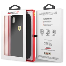 Ferrari SF iPhone XS MAX fekete szilikon hátlap Ferrari SF iPhone XS MAX fekete szilikon hátlap
