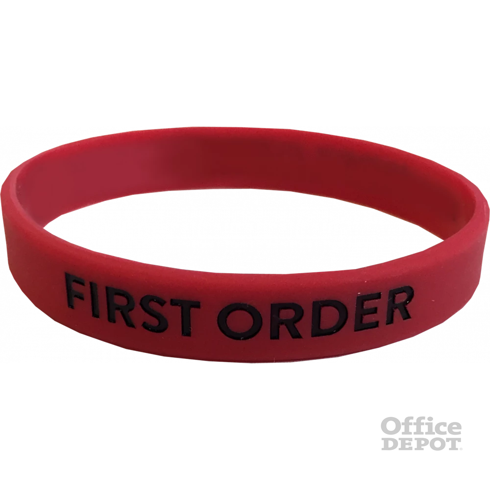 First Order szilikon karkötő