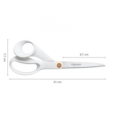Fiskars 1020412 21 cm fehér általános olló Fiskars 1020412 21 cm fehér általános olló