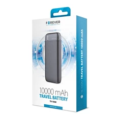 Forever TF-0116 TB-100M 10000mAh fekete power bank Forever TF-0116 TB-100M 10000mAh fekete power bank