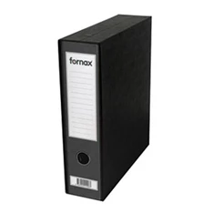 Fornax Prestige A4 tokos 8cm fekete iratrendező Fornax Prestige A4 tokos 8cm fekete iratrendező