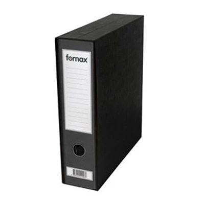 Fornax Prestige A4 tokos 8cm fekete iratrendező Fornax Prestige A4 tokos 8cm fekete iratrendező