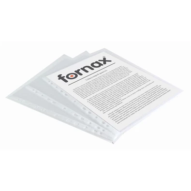 Fornax XL A4 130mikronos 50db/cs víztiszta lefűzhető genotherm Fornax XL A4 130mikronos 50db/cs víztiszta lefűzhető genotherm