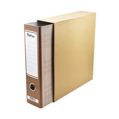 Forten A4 8cm natúr tokos iratrendező Forten A4 8cm natúr tokos iratrendező