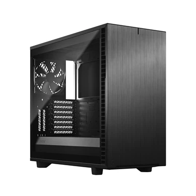 Fractal Design Define 7 Fekete ablakos (Táp nélküli) E-ATX ház Fractal Design Define 7 Fekete ablakos (Táp nélküli) E-ATX ház