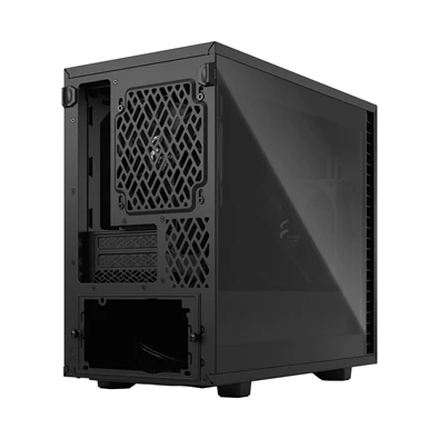 Fractal Design Define 7 Nano fekete (táp nélküli) ablakos mini-ITX ház Fractal Design Define 7 Nano fekete (táp nélküli) ablakos mini-ITX ház