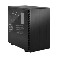Fractal Design Define 7 Nano fekete (táp nélküli) ablakos mini-ITX ház Fractal Design Define 7 Nano fekete (táp nélküli) ablakos mini-ITX ház