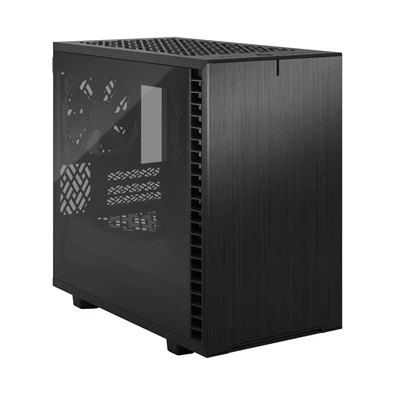 Fractal Design Define 7 Nano fekete (táp nélküli) ablakos mini-ITX ház Fractal Design Define 7 Nano fekete (táp nélküli) ablakos mini-ITX ház