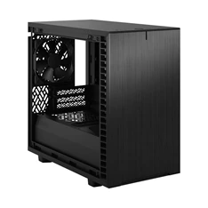 Fractal Design Define 7 Nano fekete (táp nélküli) ablakos mini-ITX ház Fractal Design Define 7 Nano fekete (táp nélküli) ablakos mini-ITX ház