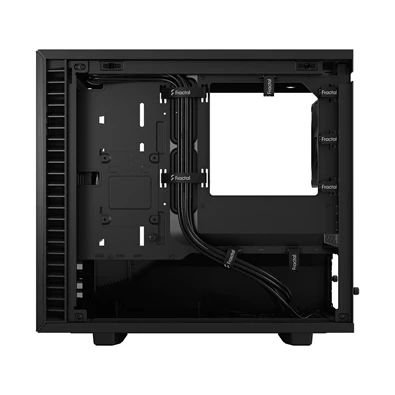 Fractal Design Define 7 Nano fekete (táp nélküli) ablakos mini-ITX ház Fractal Design Define 7 Nano fekete (táp nélküli) ablakos mini-ITX ház