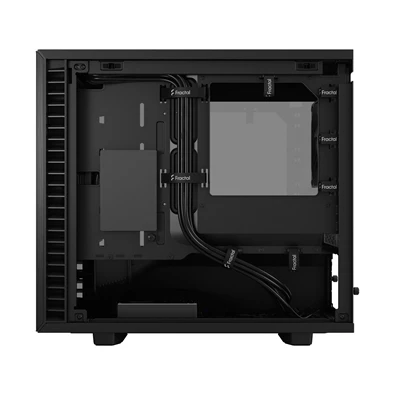 Fractal Design Define 7 Nano fekete (táp nélküli) ablakos mini-ITX ház Fractal Design Define 7 Nano fekete (táp nélküli) ablakos mini-ITX ház