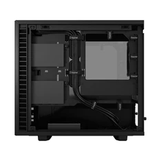 Fractal Design Define 7 Nano fekete (táp nélküli) ablakos mini-ITX ház Fractal Design Define 7 Nano fekete (táp nélküli) ablakos mini-ITX ház