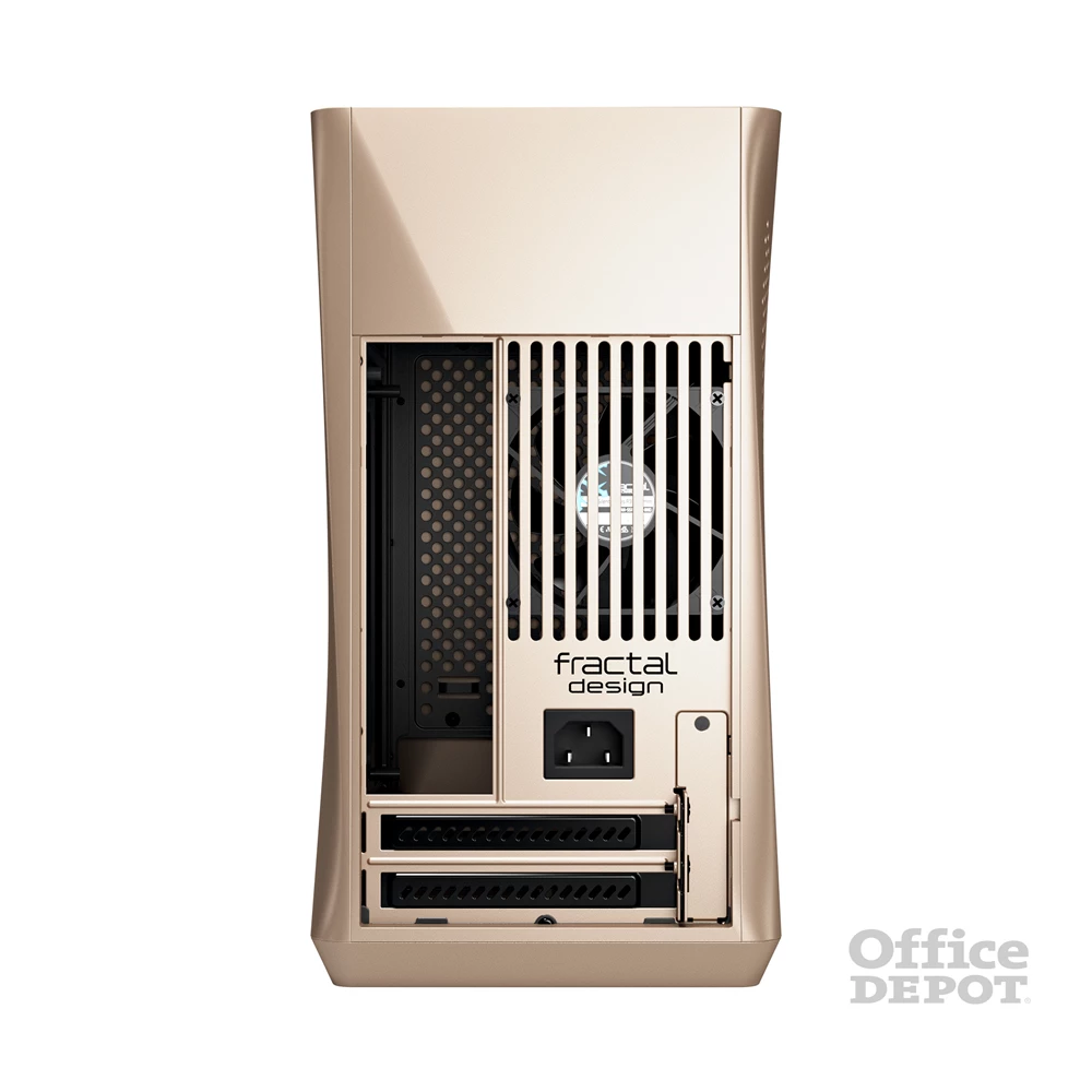 Fractal Design Era ITX Arany ablakos (Táp nélküli) mini-ITX ház