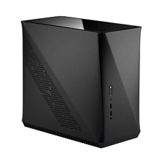 Fractal Design Era ITX Fekete ablakos (Táp nélküli) mini-ITX ház Fractal Design Era ITX Fekete ablakos (Táp nélküli) mini-ITX ház