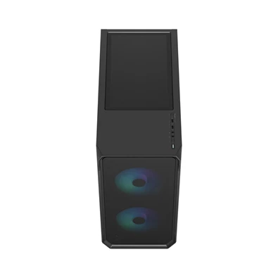 Fractal Design Focus 2 RGB fekete (táp nélküli) ablakos ATX ház