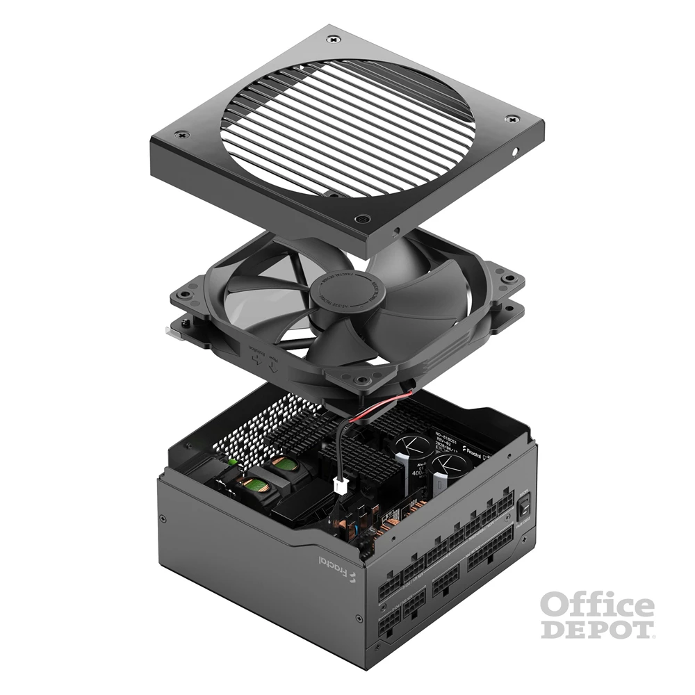 Fractal Design Ion+ 2 650W (660W) 80+ Platinum ventillátorral moduláris dobozos tápegység