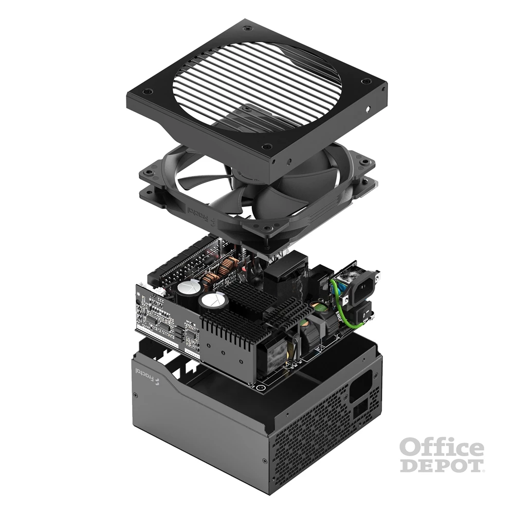 Fractal Design Ion+ 2 650W (660W) 80+ Platinum ventillátorral moduláris dobozos tápegység