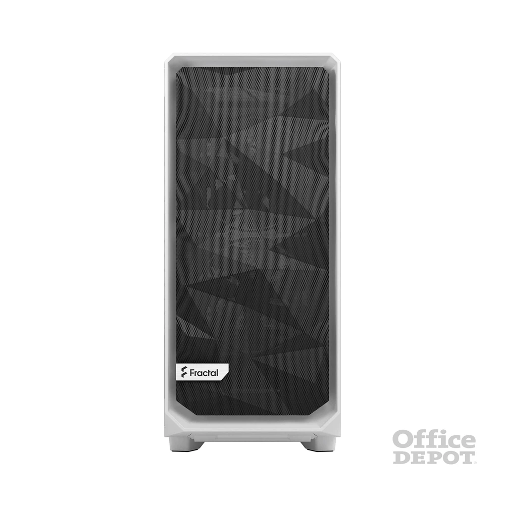 Fractal Design Meshify 2 Compact Lite fehér (táp nélküli) ablakos ATX ház