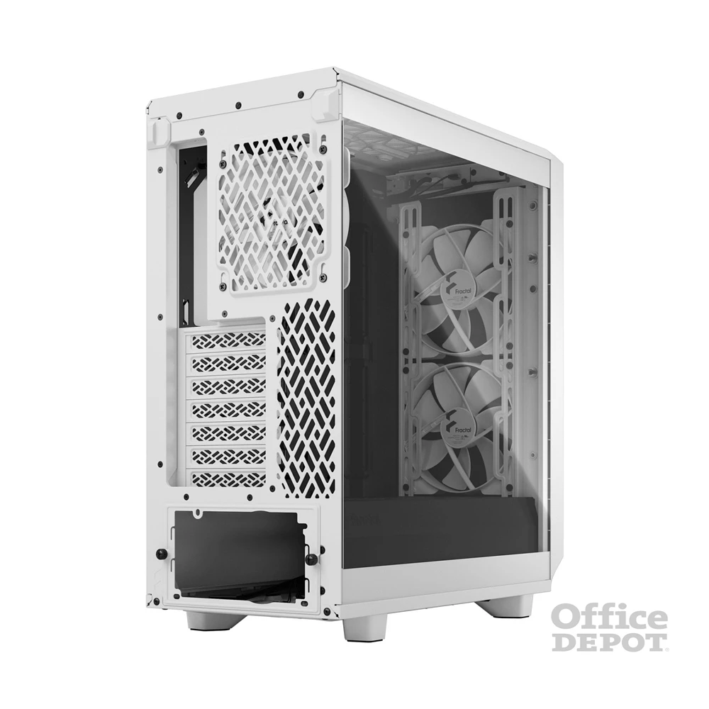 Fractal Design Meshify 2 Compact Lite fehér (táp nélküli) ablakos ATX ház