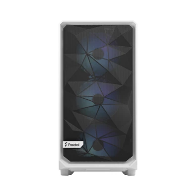 Fractal Design Meshify 2 RGB Fehér ablakos (Táp nélküli) E-ATX ház Fractal Design Meshify 2 RGB Fehér ablakos (Táp nélküli) E-ATX ház