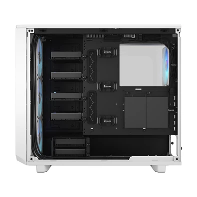Fractal Design Meshify 2 RGB Fehér ablakos (Táp nélküli) E-ATX ház Fractal Design Meshify 2 RGB Fehér ablakos (Táp nélküli) E-ATX ház