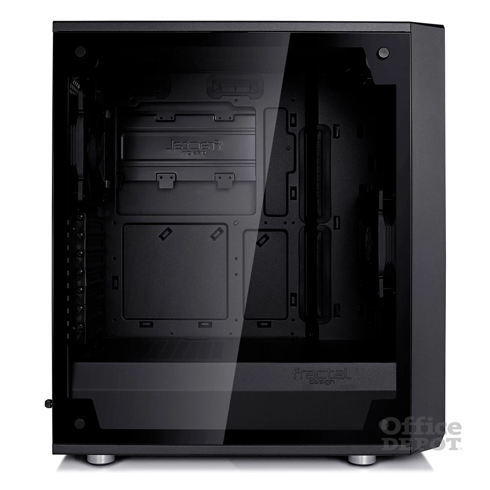 Fractal Design Meshify C Fekete ablakos (Táp nélküli) ATX ház