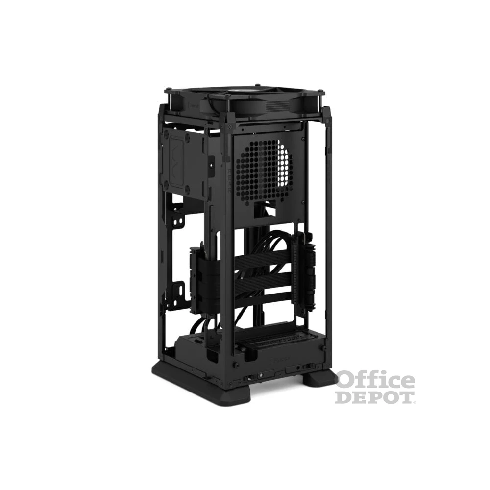 Fractal Design Mood fekete (táp nélküli) m-ITX ház