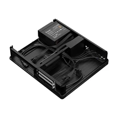 Fractal Design Node 202 450W Fekete mini-ITX ház Fractal Design Node 202 450W Fekete mini-ITX ház