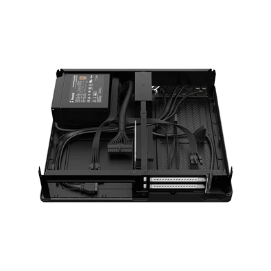 Fractal Design Node 202 450W Fekete mini-ITX ház Fractal Design Node 202 450W Fekete mini-ITX ház